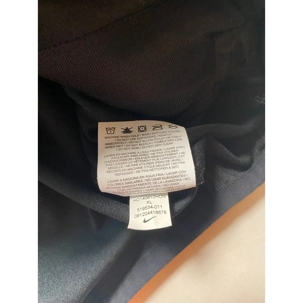 Nike Mens Full Zip Track Jacket Black Grey Mesh Panel 519534-011 XL